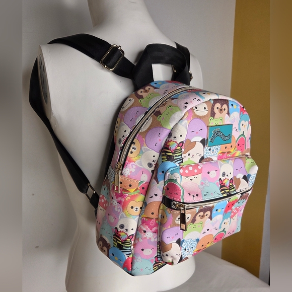 Squishmallows Original - Colorfull Mini Backpack All Over Print - Picture 2 of 15